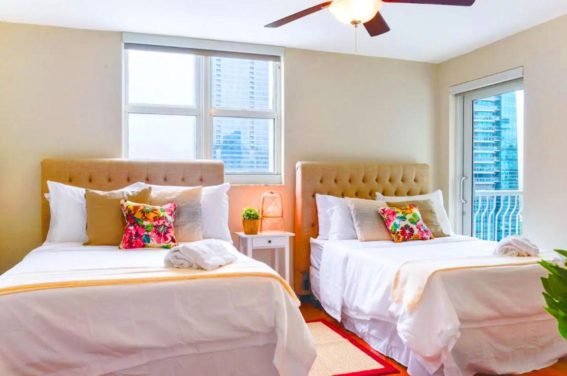 Luxury 2 Bedroom Apartment At Brickell With Pool Miami Eksteriør billede