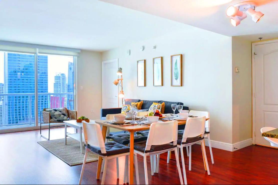 Luxury 2 Bedroom Apartment At Brickell With Pool Miami Eksteriør billede
