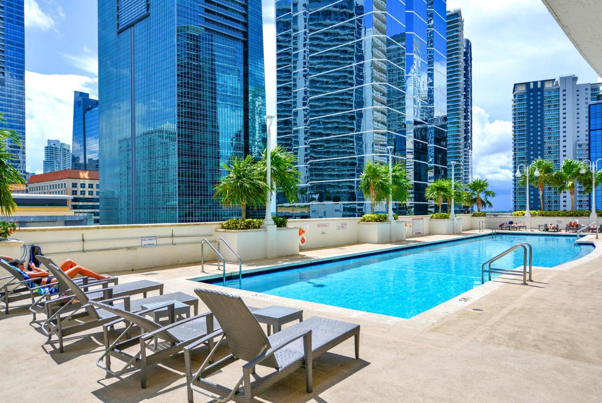 Luxury 2 Bedroom Apartment At Brickell With Pool Miami Eksteriør billede